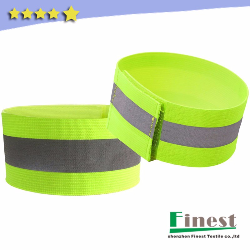 Reflective elastic leg ankle Band