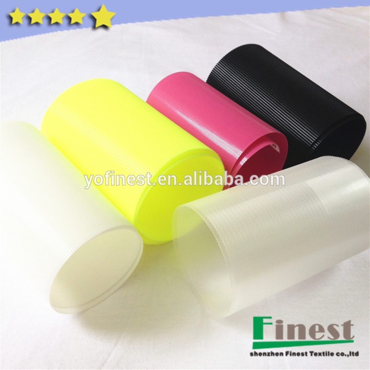 Soft Plastic Hook Loop Fabric Tape for Baby Clothes