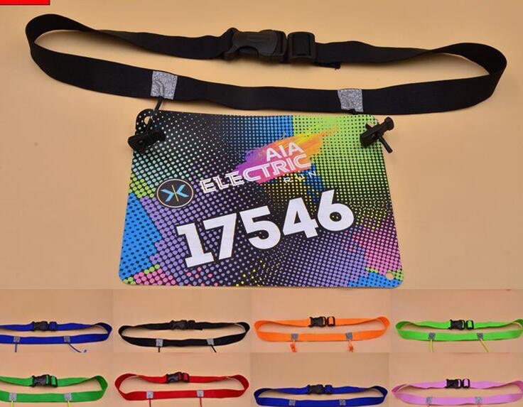 Custom Made Triathlon Race Number Belt