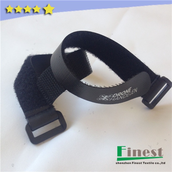 OEM adjustable hook and loop non slip battery stra