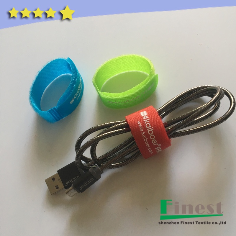 China Factory Cheap Hook and Loop Cable Ties,Wire Oganaztion