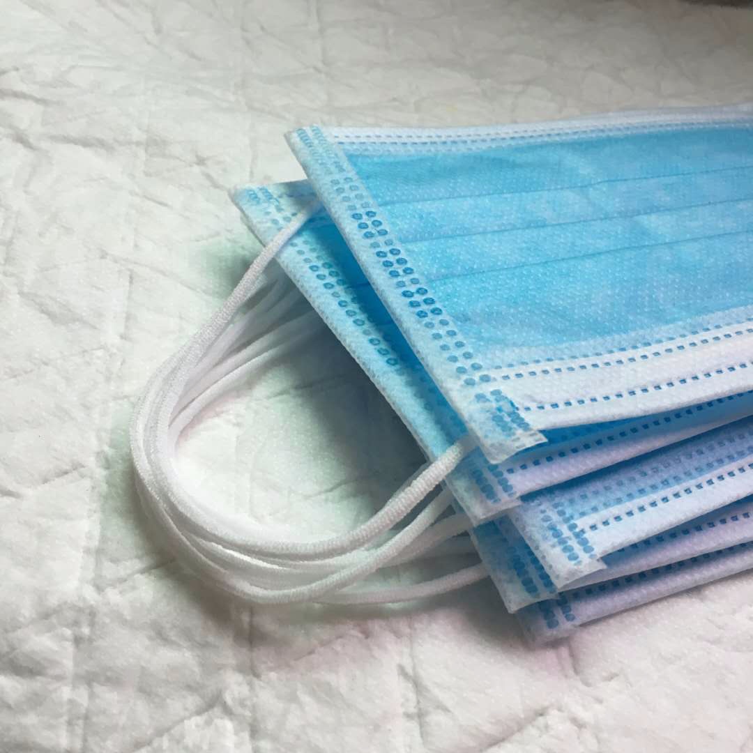 Custom Printed 3-ply Disposable Flu Prevention Colorful Individual Packing Medical Surgery Surgical Masks 